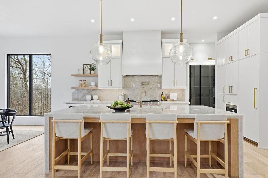 Furnished interior view inside a new home in , Milton (Image 8).
