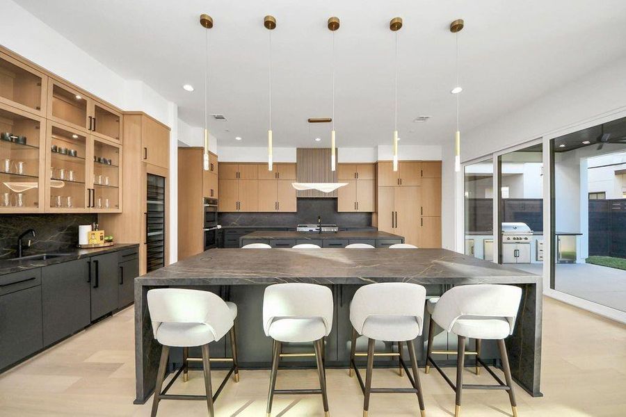 Furnished interior view inside a new home in , Houston (Image 16).