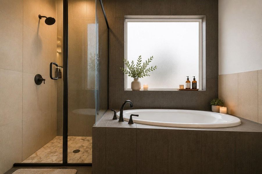 Close-up of interior finishes inside a home in , Richmond (Image 21).