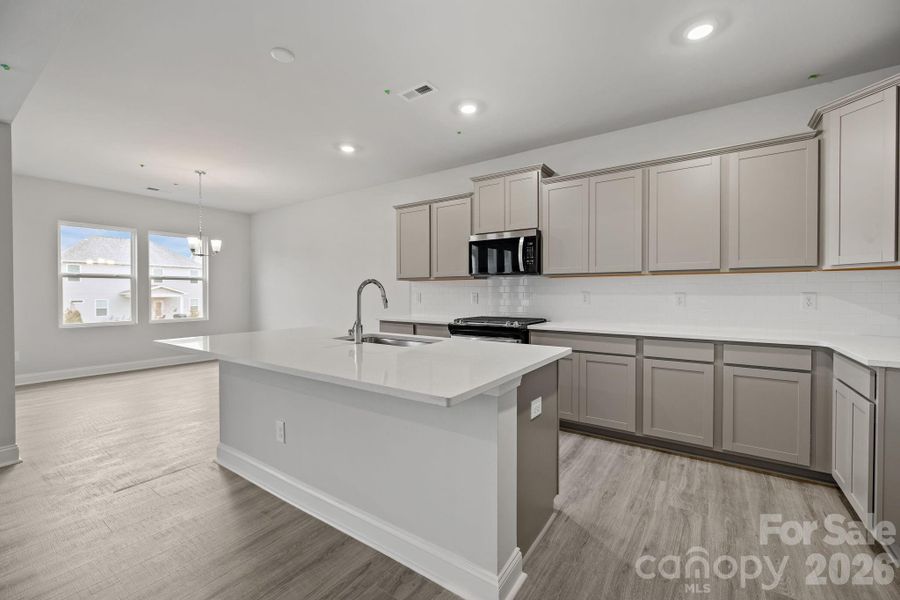 Furnished interior view inside a new home in Moore Farms, Indian Trail (Image 4).