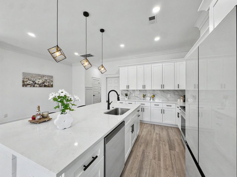 Furnished interior view inside a new home in , North Charleston (Image 7).