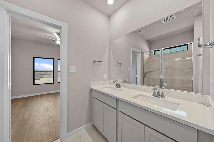 Furnished interior view inside a new home in Cypress Green, Hockley (Image 14).
