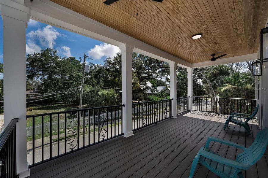 Exterior details and patio area of a home in , Tarpon Springs (Image 31). Exterior details and patio area of a home in , Tarpon Springs (Image 31).