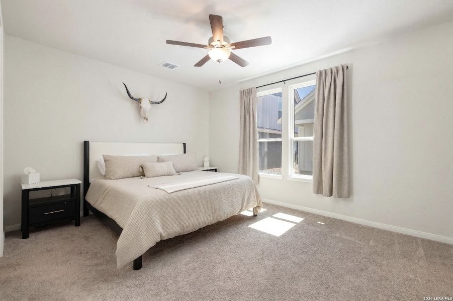 Furnished interior view inside a new home in , New Braunfels (Image 6).
