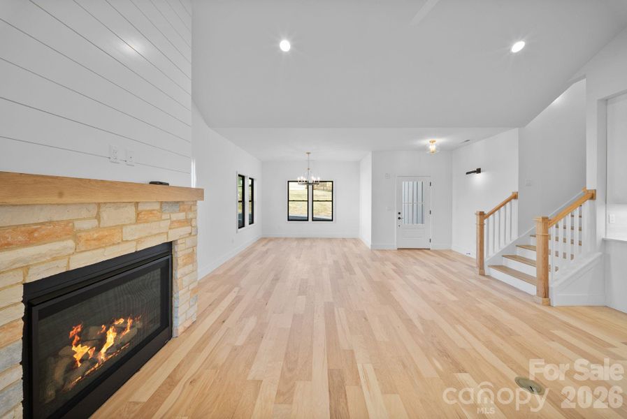 Spacious, unfurnished interior of a new home in , Asheville (Image 15).