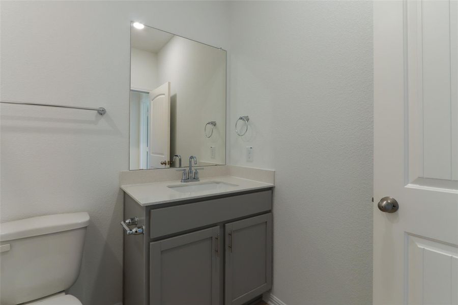 Furnished interior view inside a new home in Bar W Ranch, Leander (Image 6). Furnished interior view inside a new home in Bar W Ranch, Leander (Image 6).