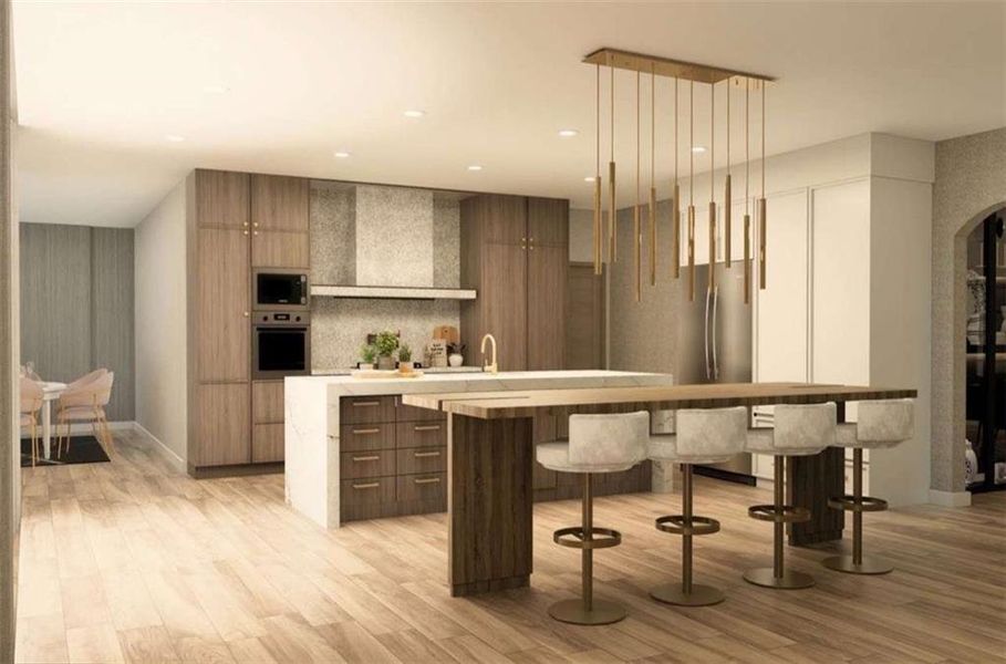 Furnished interior view inside a new home in , McDonough (Image 10).