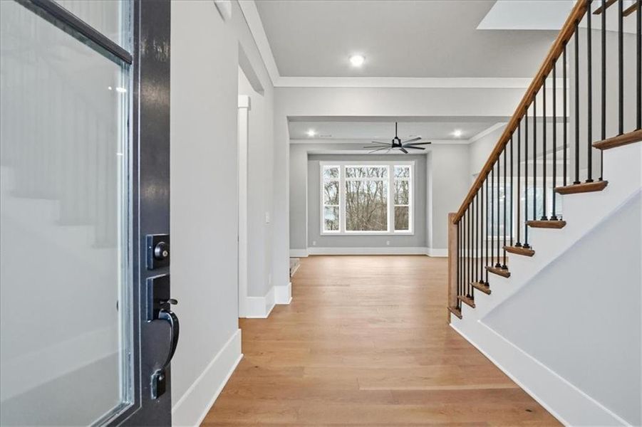 Spacious, unfurnished interior of a new home in Old Town Estates, Dacula (Image 55).
