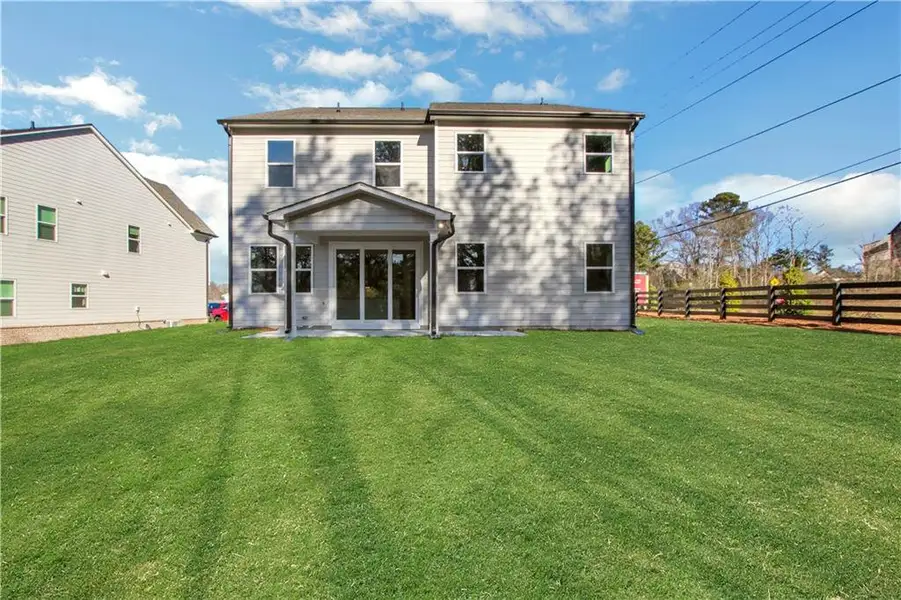 Exterior details and patio area of a home in , Powder Springs (Image 3).