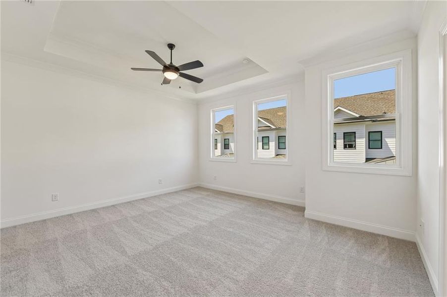 Spacious, unfurnished interior of a new home in Millcroft Townhomes, Buford (Image 20). Spacious, unfurnished interior of a new home in Millcroft Townhomes, Buford (Image 20).