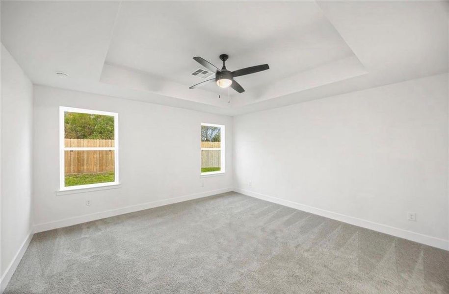 Spacious, unfurnished interior of a new home in River Ranch Trails, Dayton (Image 8). Spacious, unfurnished interior of a new home in River Ranch Trails, Dayton (Image 8).