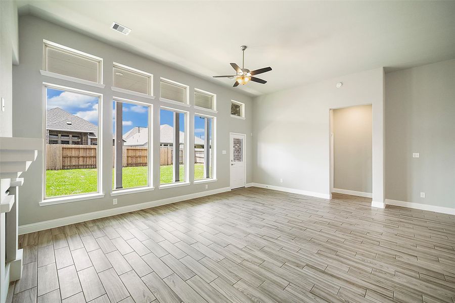 Spacious, unfurnished interior of a new home in Bridgeland: Heritage Collection, Cypress (Image 30).
