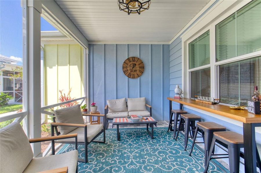 Exterior details and patio area of a home in , Daytona Beach (Image 23).