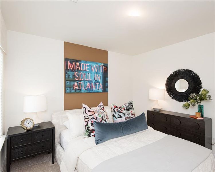 Furnished interior view inside a new home in Highland Park, Stonecrest (Image 28). Furnished interior view inside a new home in Highland Park, Stonecrest (Image 28).