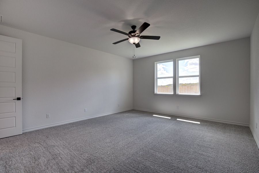 Representative unfurnished interior of a home built from the The Lanier F by Davidson Homes LLC in The Reserve at Potranco Oaks, Castroville (Image 22).