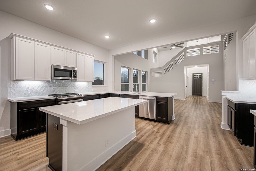 Furnished interior view inside a new home in Stillwater Ranch, San Antonio (Image 13).