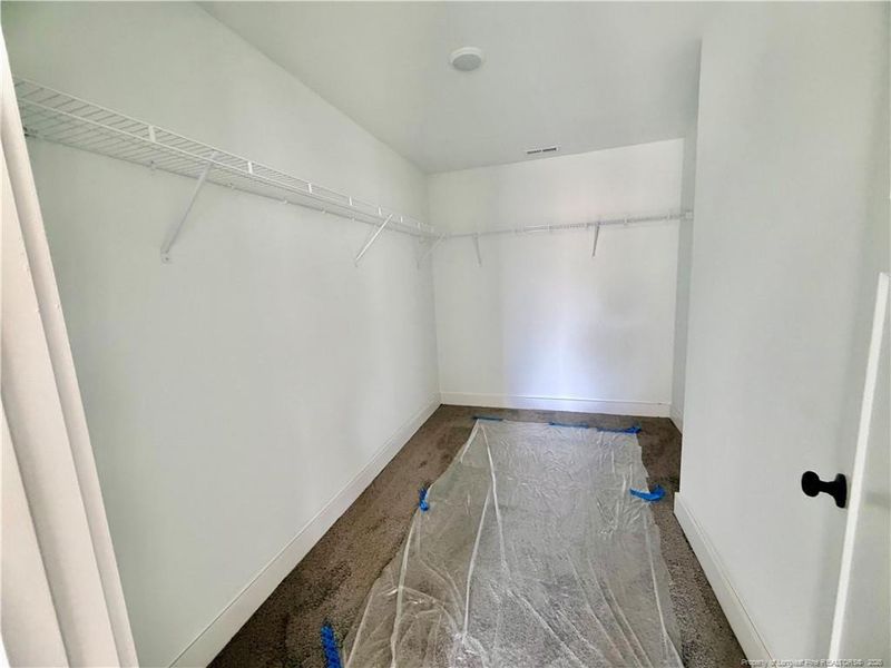 Large walk in closet