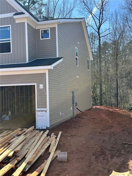 In-progress construction of a new home in , Alto, GA (Image 4).