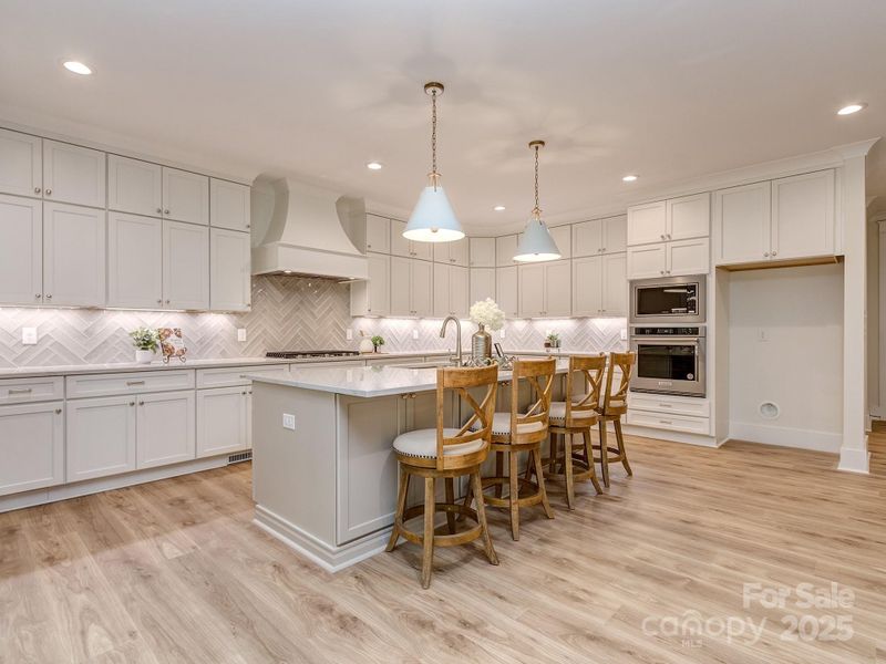 Furnished interior view inside a new home in , Matthews (Image 34).