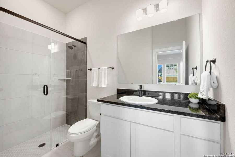 Furnished interior view inside a new home in Meyer Ranch – Legacy Series, New Braunfels (Image 30).