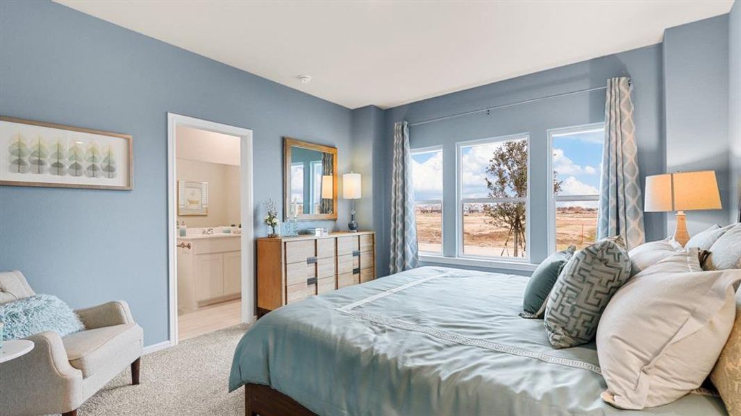 Furnished interior view inside a new home in Orchard Village, Fort Worth (Image 32).