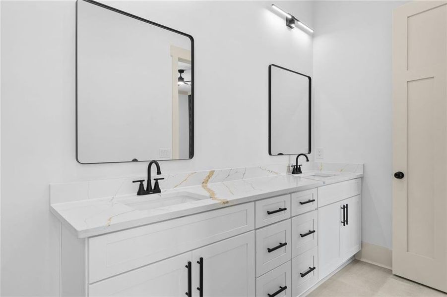 Furnished interior view inside a new home in , Powder Springs (Image 11).