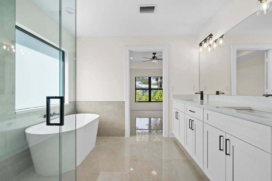 Furnished interior view inside a new home in , Fort Pierce (Image 8). Furnished interior view inside a new home in , Fort Pierce (Image 8).