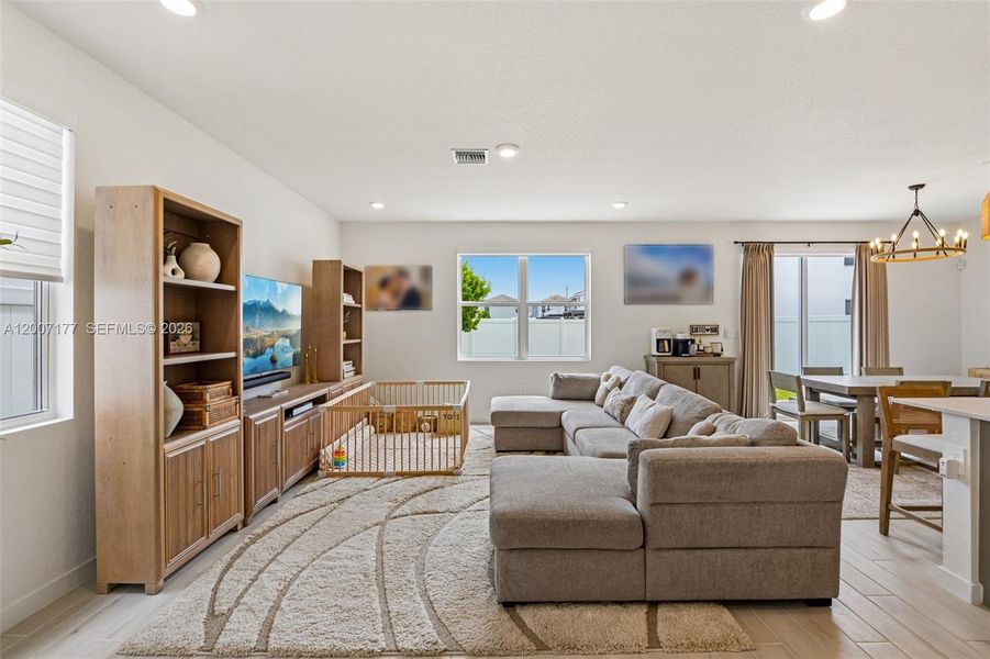 Furnished interior view inside a new home in Messina Place, Homestead (Image 16).