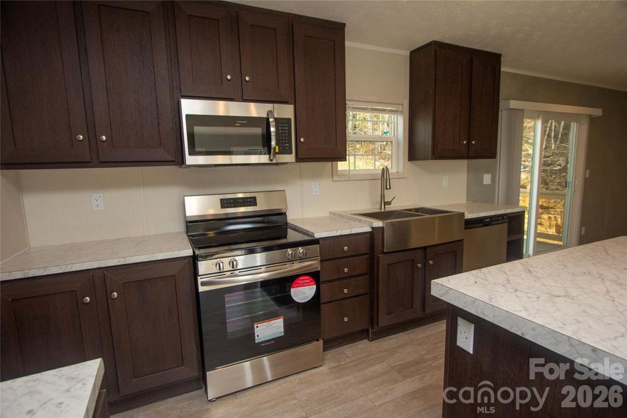 Furnished interior view inside a new home in , Hendersonville (Image 3).