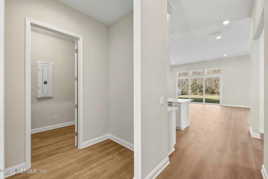 Spacious, unfurnished interior of a new home in Silver Landing at SilverLeaf, St. Augustine (Image 63).