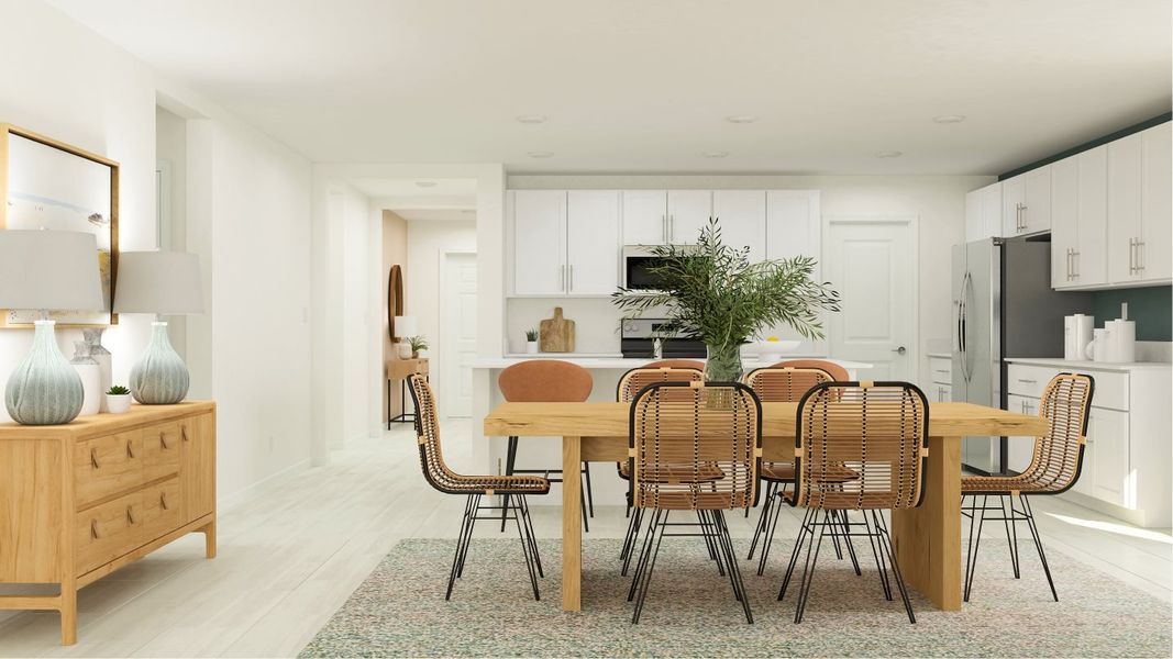 Phoenix plan dining room