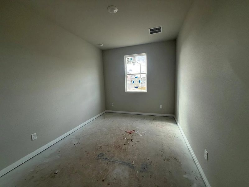 In-progress construction of a new home in Berry Creek Highlands, Georgetown, TX (Image 3).