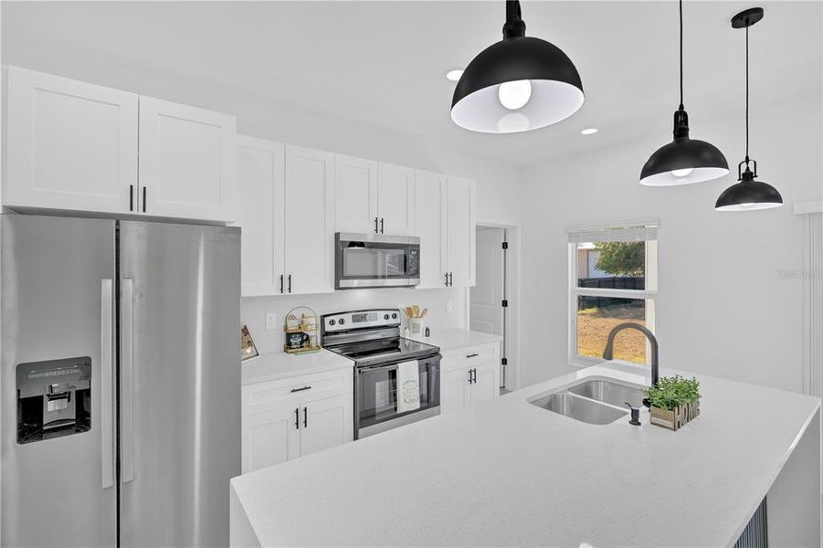 Furnished interior view inside a new home in , Punta Gorda (Image 5).