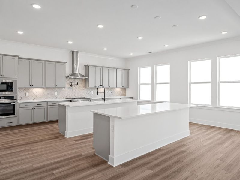 Furnished interior view inside a new home in Shelton Square, Murfreesboro (Image 8).