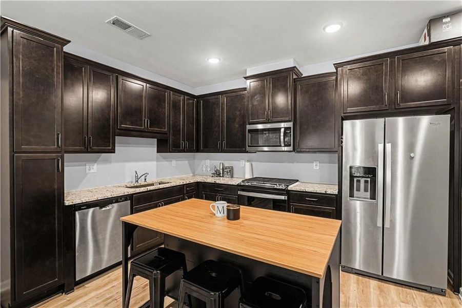 Furnished interior view inside a new home in , Atlanta (Image 7).