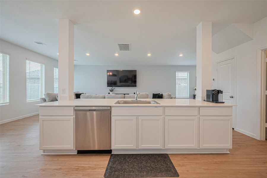 Furnished interior view inside a new home in Tavola: Gulf Coast Collection, New Caney (Image 6). Furnished interior view inside a new home in Tavola: Gulf Coast Collection, New Caney (Image 6).