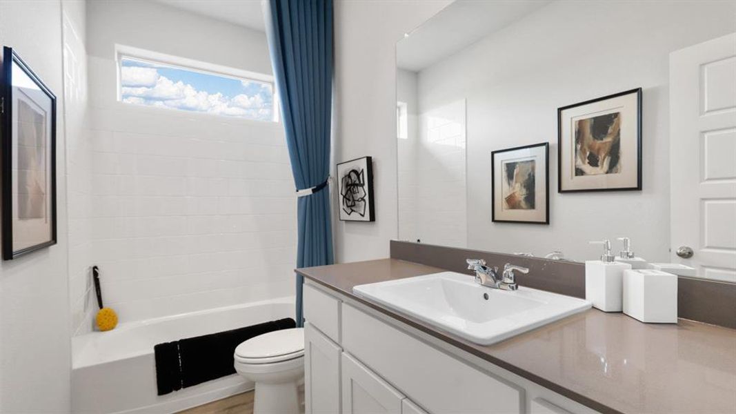 Furnished interior view inside a new home in Lankford Farms, Cleburne (Image 25).