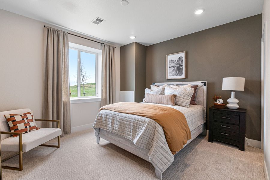 Representative furnished interior of a home built from the Vail by Taylor Morrison in Trailstone, Arvada (Image 41).