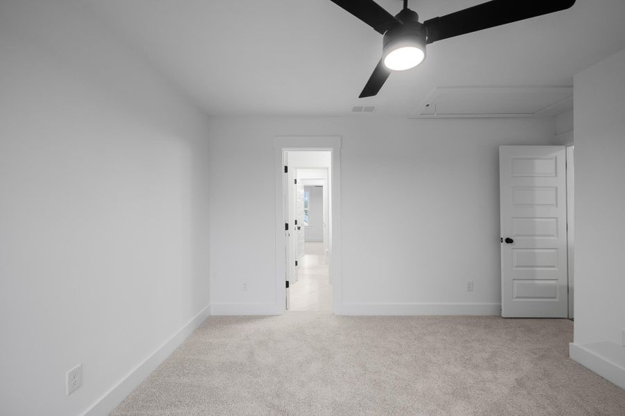 Spacious, unfurnished interior of a new home in Huckleberry Estates, Conway (Image 29). Spacious, unfurnished interior of a new home in Huckleberry Estates, Conway (Image 29).