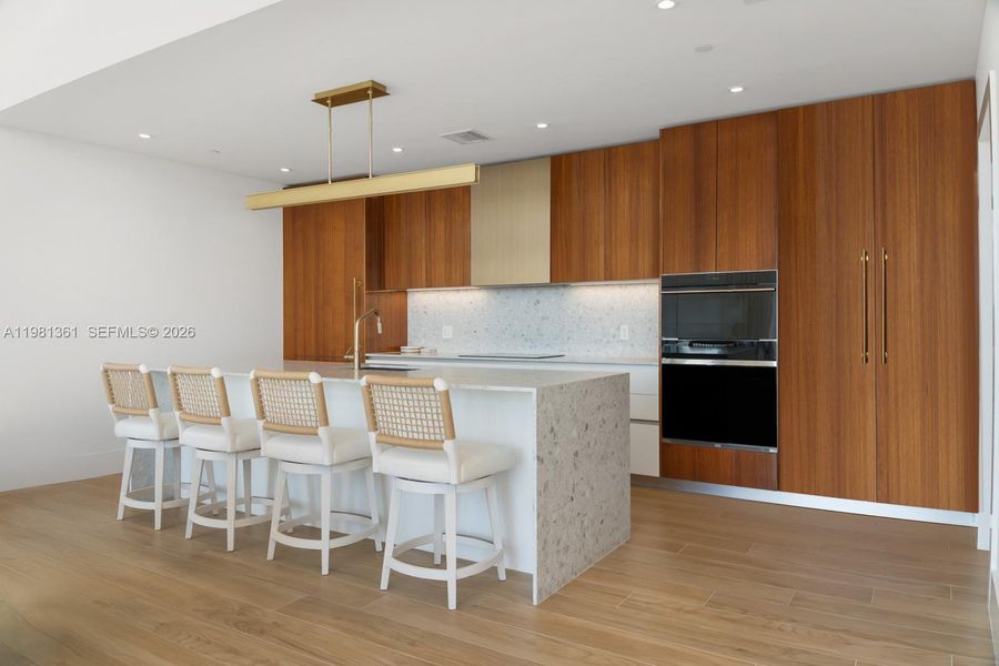 Furnished interior view inside a new home in , Miami (Image 9).