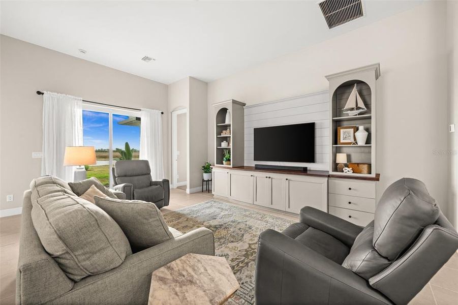 Furnished interior view inside a new home in , Punta Gorda (Image 10).