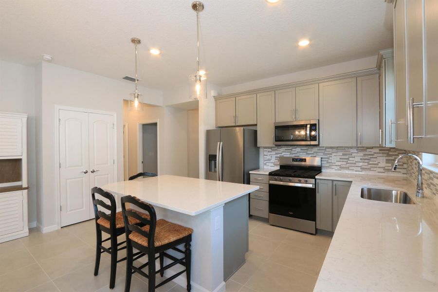 Furnished interior view inside a new home in Del Webb Tradition, Port St. Lucie (Image 26).