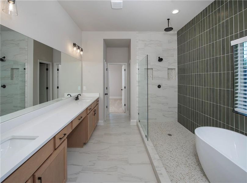 Furnished interior view inside a new home in , Loganville (Image 4). Furnished interior view inside a new home in , Loganville (Image 4).