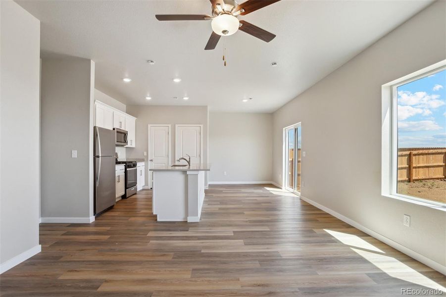 Spacious, unfurnished interior of a new home in Bennett Ranch, Bennett (Image 13). Spacious, unfurnished interior of a new home in Bennett Ranch, Bennett (Image 13).