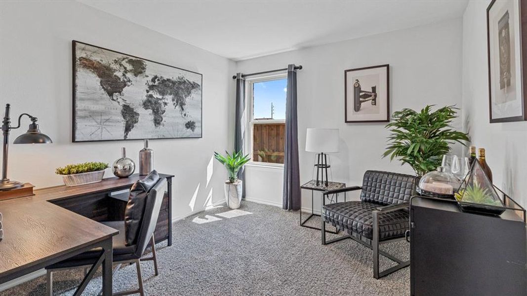 Furnished interior view inside a new home in Bel Air Village, Sherman (Image 9).