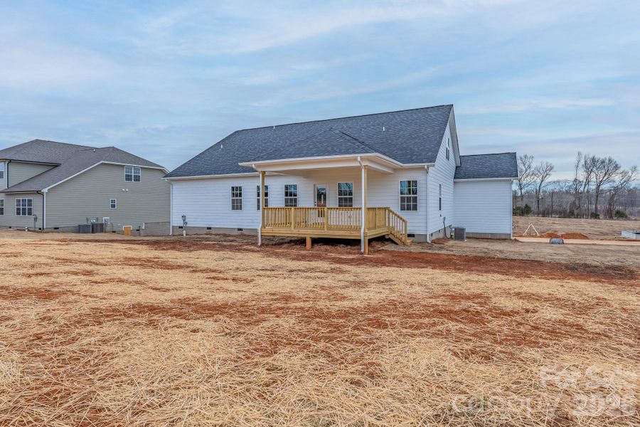 Exterior details and patio area of a home in McNeely Farms, Mount Ulla (Image 3).