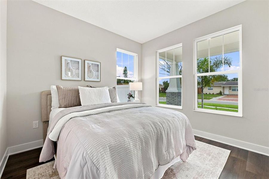 Furnished interior view inside a new home in , St. Petersburg (Image 8).