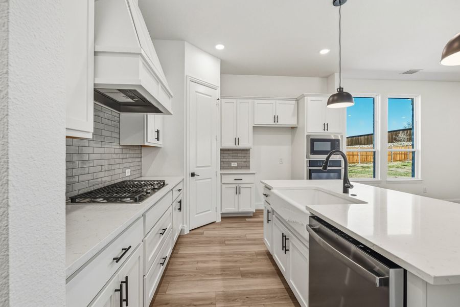 Furnished interior view inside a new home in Wildflower Ranch, Fort Worth (Image 5).
