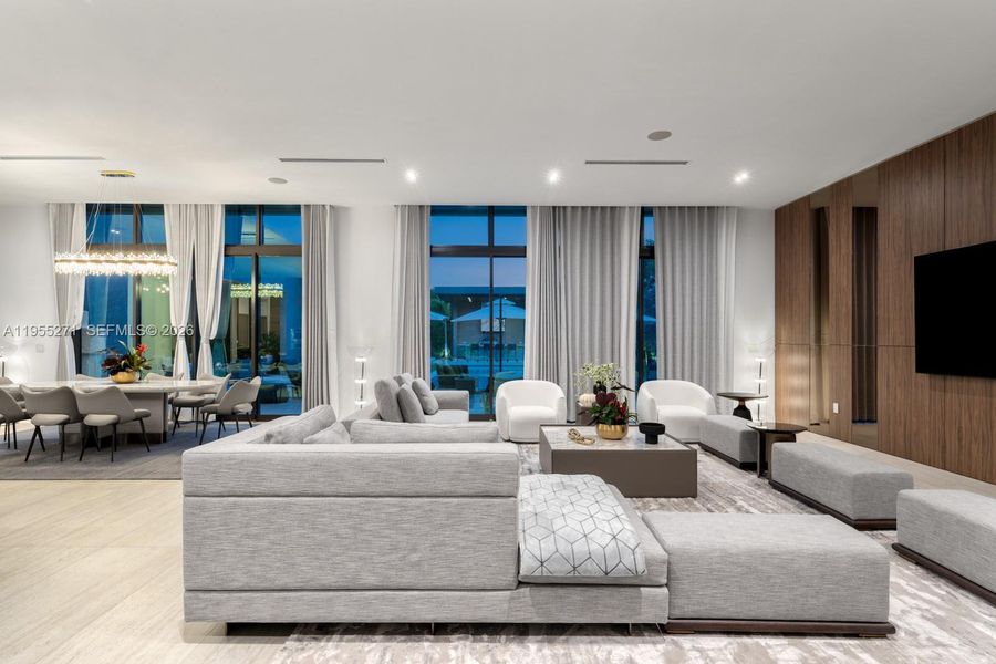 Furnished interior view inside a new home in , Pinecrest (Image 42).