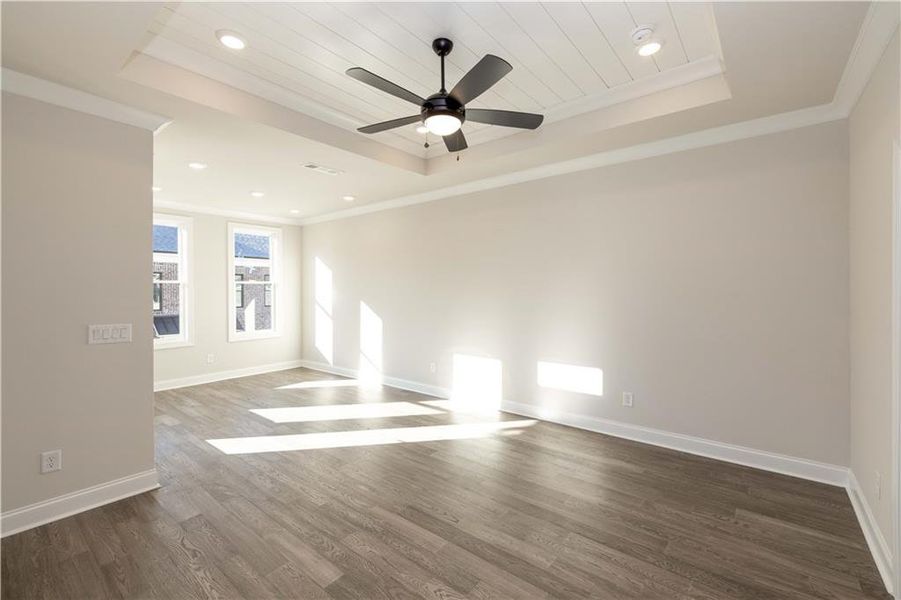 Spacious, unfurnished interior of a new home in Byers Park, Alpharetta (Image 34).